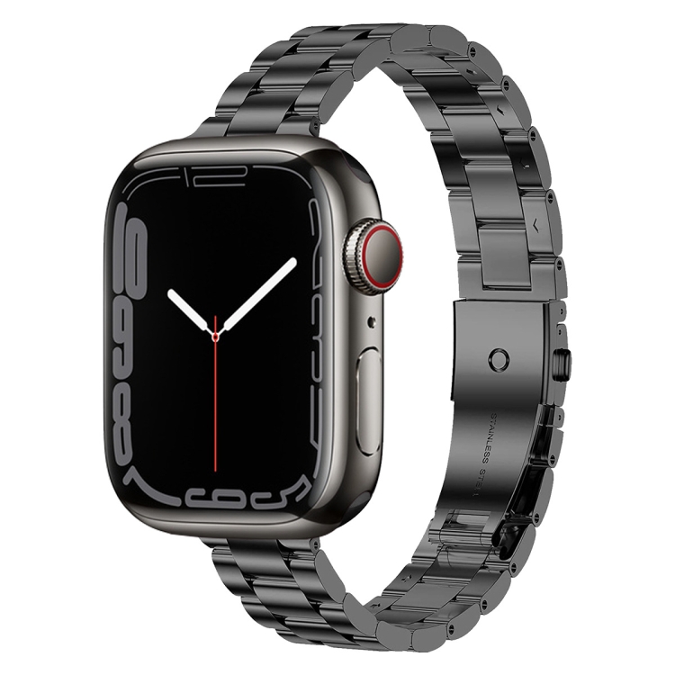 Bracelet de montre en acier inoxydable de petite taille pour Apple