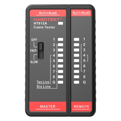 

HABOTEST HT812A 2 in 1 Telephone Line Network Line Tester