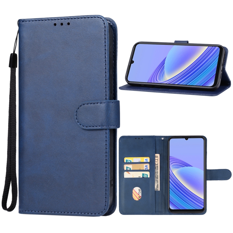 

For TCL 40 SE Leather Phone Case(Blue)