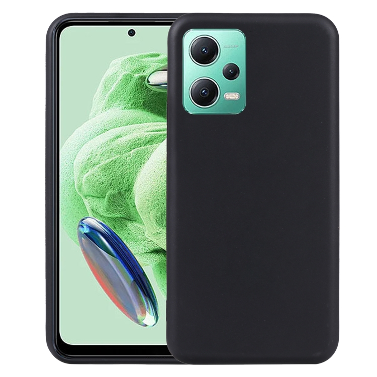 

For Xiaomi Redmi Note 12 Global 5G TPU Phone Case(Black)