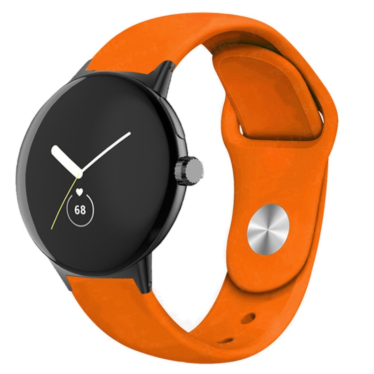 Soft Silicone Replacement Band For Google Pixel Watch & Pixel Watch 2 - Large Size