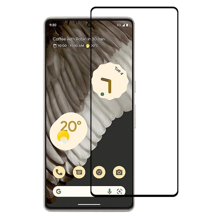 3D Curved Tempered Glass Screen Protector For Google Pixel 7 Pro – 9H Hardness, Total Coverage
