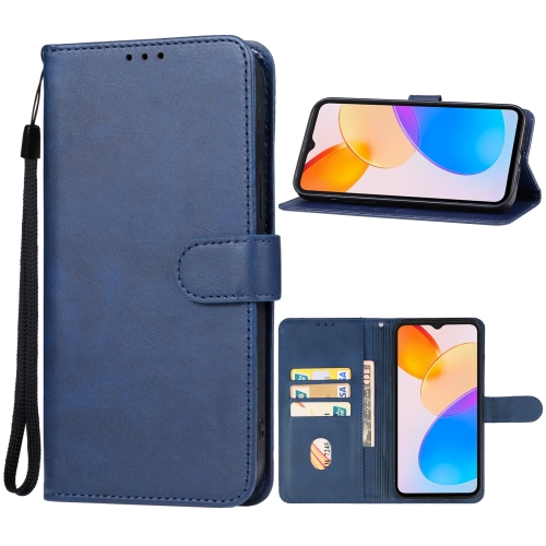 

For Honor X5 Leather Phone Case(Blue)