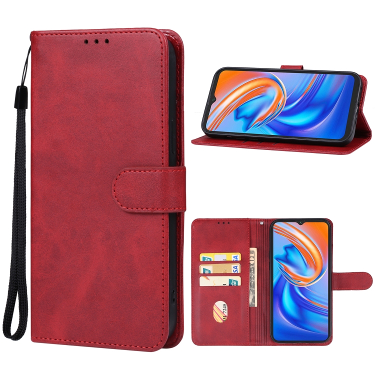 

For Blackview BV9200 Leather Phone Case(Red)