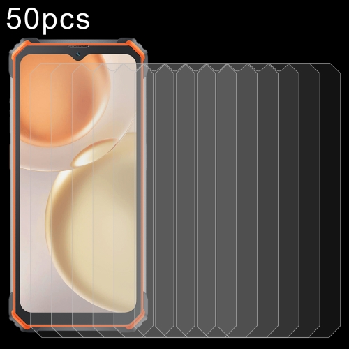 

For Blackview Oscal S80 50 PCS 0.26mm 9H 2.5D Tempered Glass Film