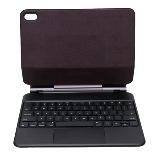 

For iPad 10th Gen 10.9 2022 Bluetooth Keyboard Leather Case with Touch Pad(Black)