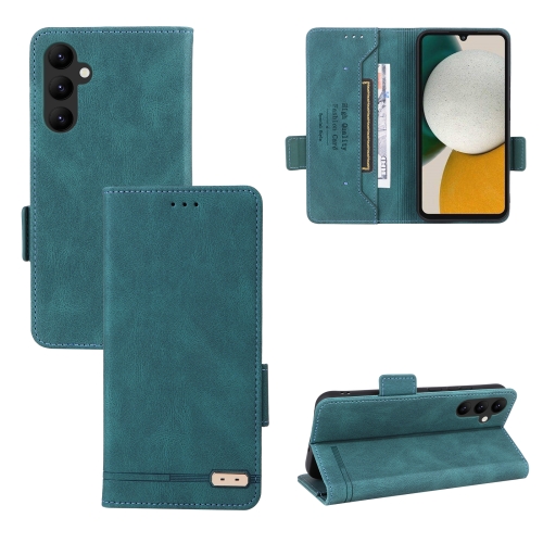 

For Samsung Galaxy A34 5G Magnetic Clasp Leather Phone Case(Green)