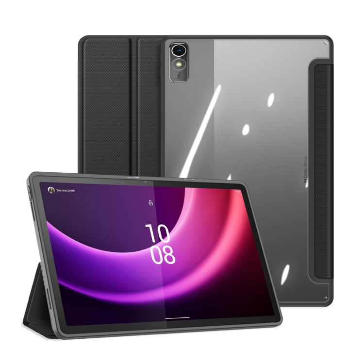 

For Lenovo Tab P11 Gen 2 DUX DUCIS TOBY Series Horizontal Flip Leather Tablet Case(Black)