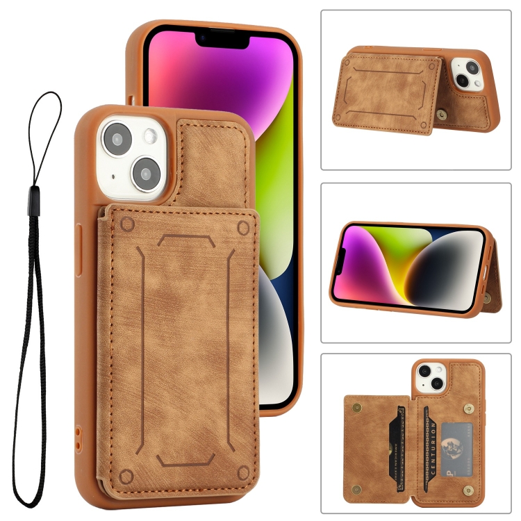 

For iPhone 11 Dream Magnetic Back Cover Card Wallet Phone Case(Brown)