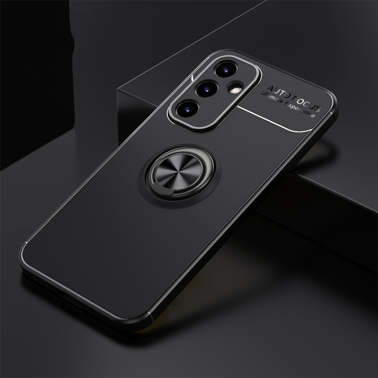 

For Samsung Galaxy A54 5G Metal Ring Holder TPU Phone Case(Black)