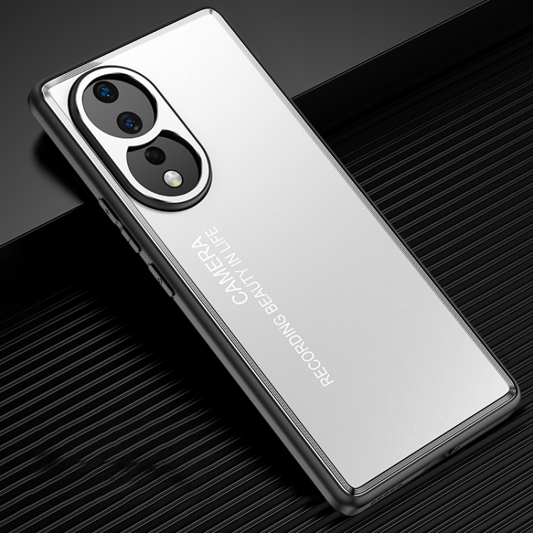 

For Honor 80 Frosted Metal Phone Case(Silver)
