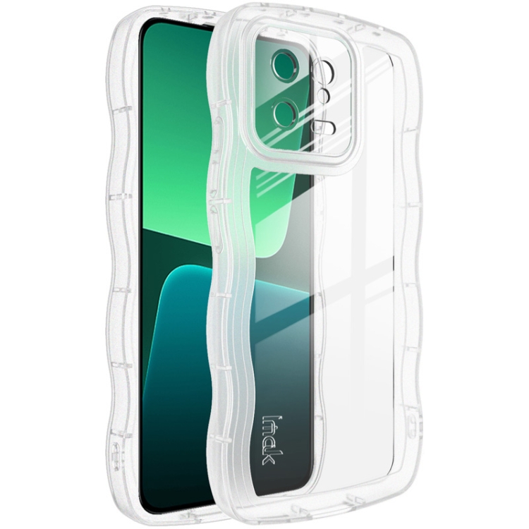 

For Xiaomi 13 5G IMAK UX-8 Series Transparent Shockproof TPU Phone Case(Transparent)