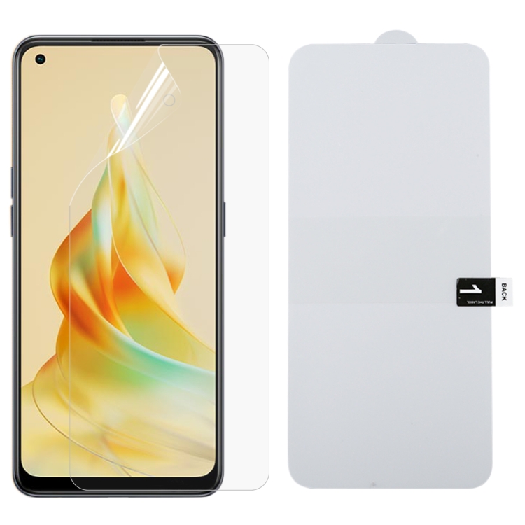 

For OPPO Reno8 T 4G Full Screen Protector Explosion-proof Hydrogel Film