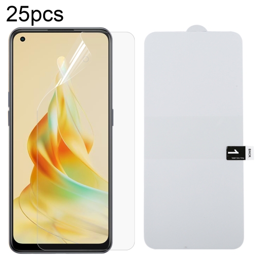 

For OPPO Reno8 T 4G 25pcs Full Screen Protector Explosion-proof Hydrogel Film