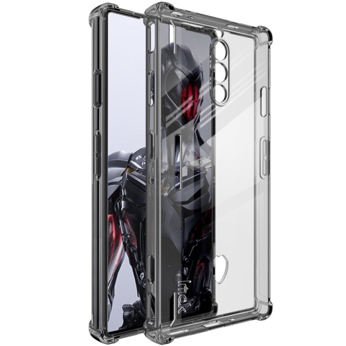 

For ZTE nubia Red Magic 8 Pro / 8 Pro+ 5G imak Shockproof Airbag TPU Phone Case(Transparent Black)