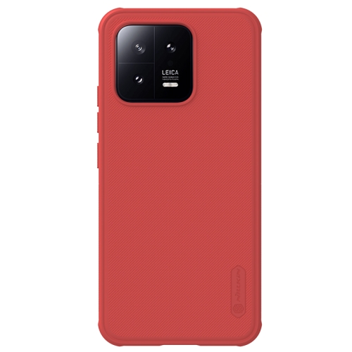 

For Xiaomi 13 NILLKIN Frosted Shield Pro PC + TPU Phone Case(Red)