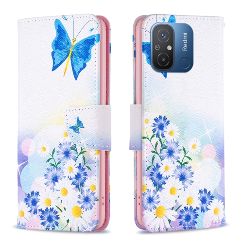 

For Xiaomi Redmi 12C Drawing Pattern Leather Phone Case(Butterfly Love)