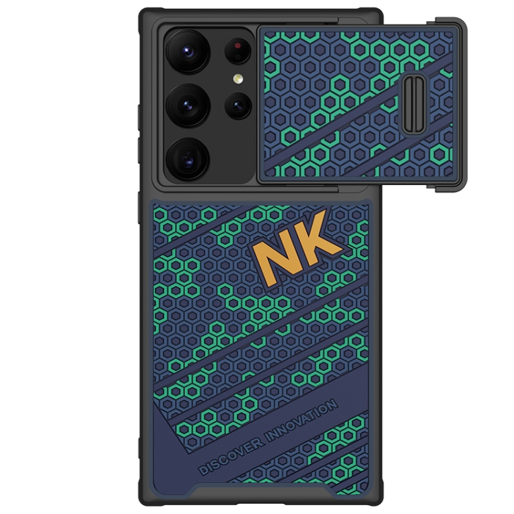 

For Samsung Galaxy S23 Ultra 5G NILLKIN 3D Lens Sliding Camera Phone Case