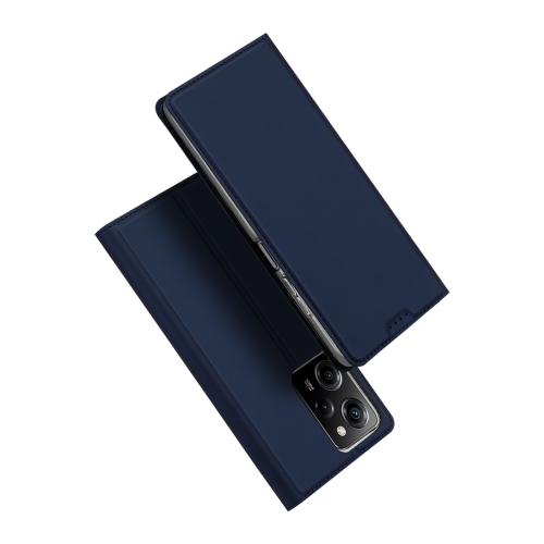 

For Xiaomi Redmi Note 12 Pro 5G China/Global / Poco X5 Pro 5G DUX DUCIS Skin Pro Series Flip Leather Phone Case(Blue)