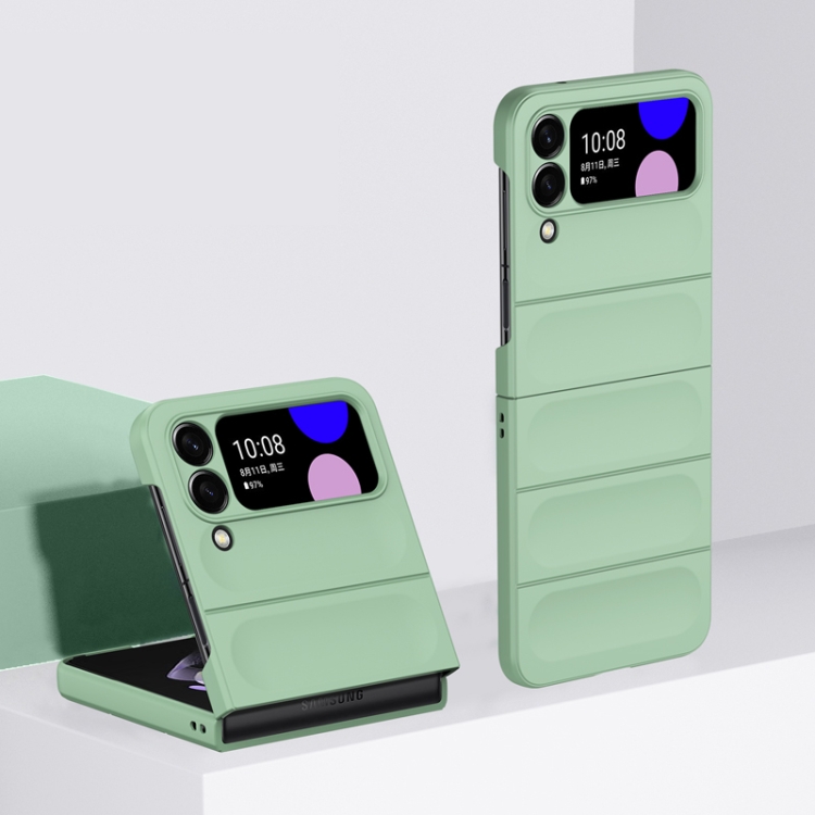 

For Samsung Galaxy Z Flip4 Skin Feel Magic Shield Shockproof Phone Case(Green)