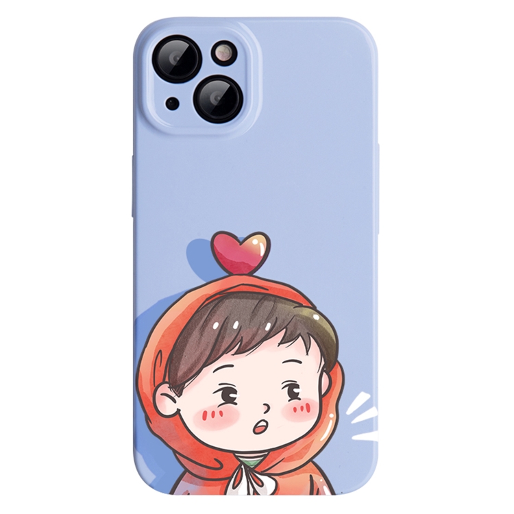 

For iPhone 14 Sweethearts Style PC Protective Phone Case(Boy)