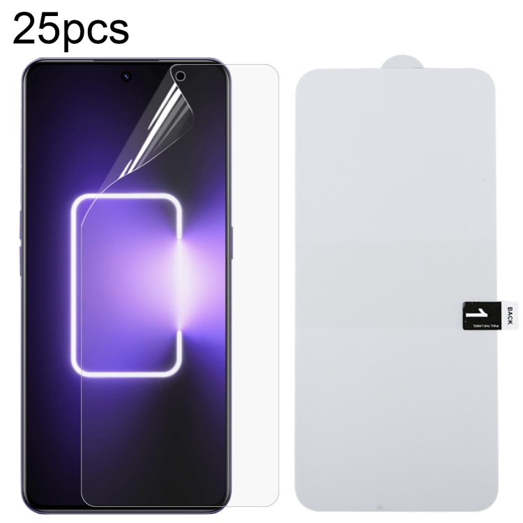 

For Realme GT3 25pcs Full Screen Protector Explosion-proof Hydrogel Film