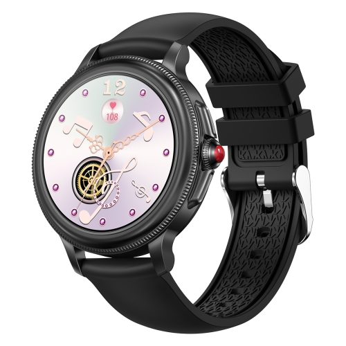 

CF96 1.2 inch Waterproof Smart Silicone Strap Wristband Support Heart Rate Monitoring / Blood Pressure Monitoring(Black)