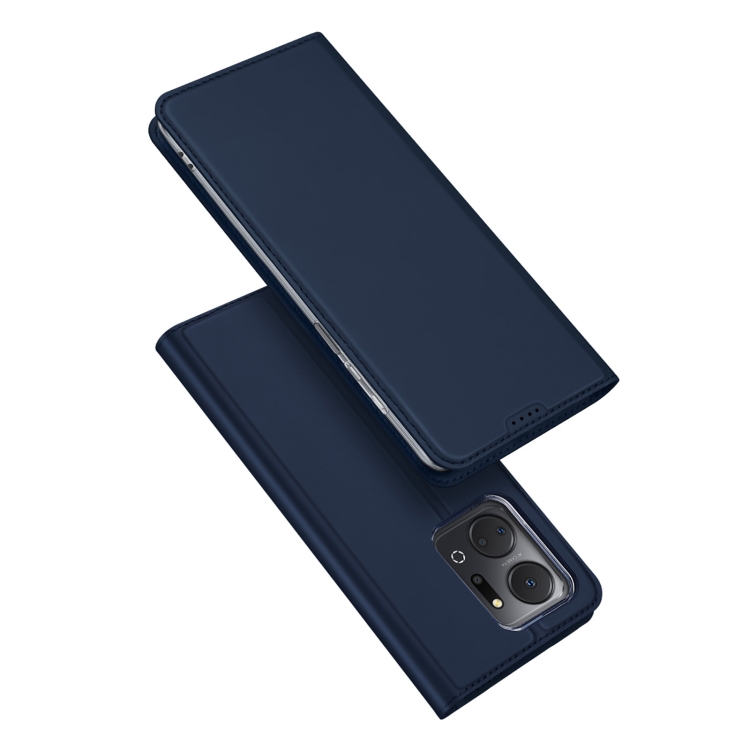 

For Honor X7A DUX DUCIS Skin Pro Series PU + TPU Leather Phone Case(Blue)