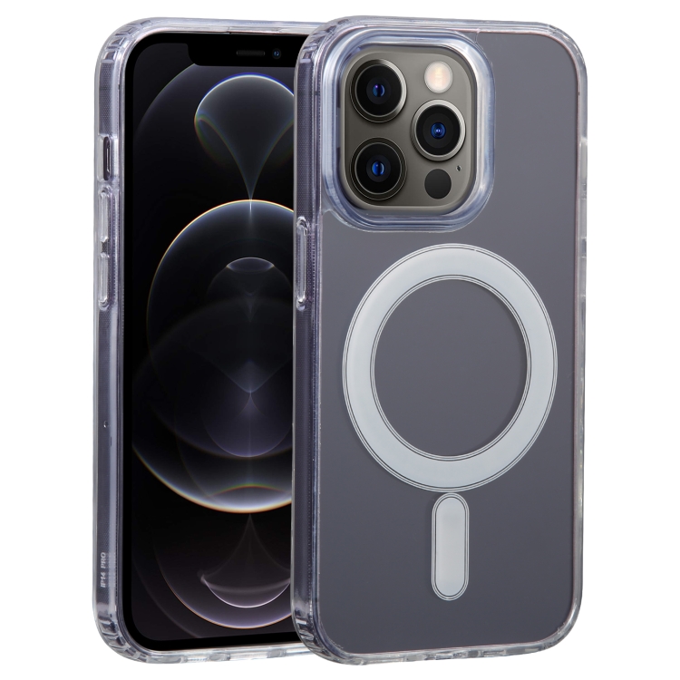 

For iPhone 12 Pro GEBEI MagSafe Magnetic Transparent Phone Case