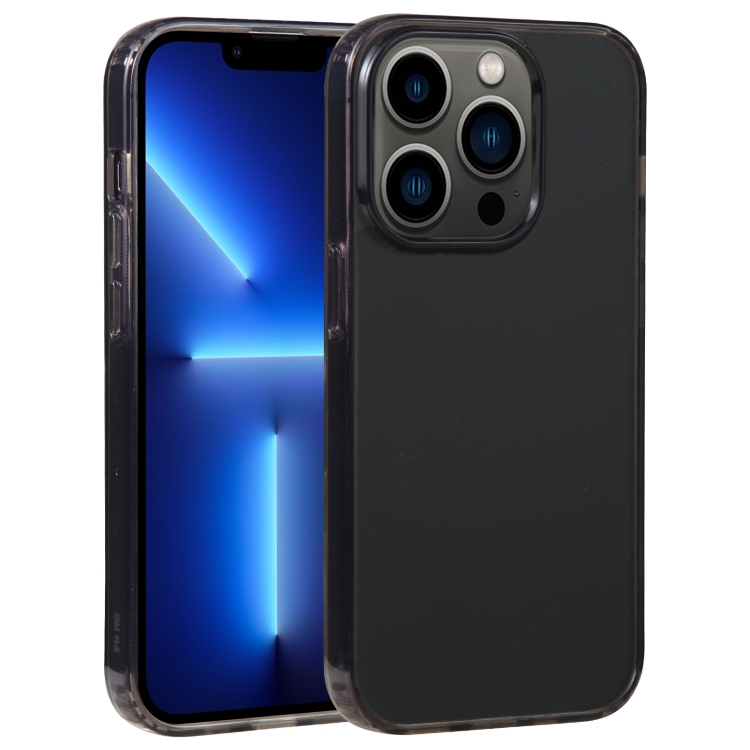 

For iPhone 13 Pro GEBEI Acrylic Phone Case(Transparent Black)