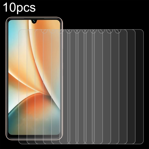 

For vivo Y100 10pcs 0.26mm 9H 2.5D Tempered Glass Film