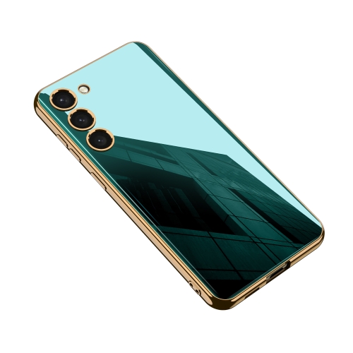 

For Samsung Galaxy S23+ 5G GKK Electroplating TPU Full Coverage Phone Case(Green)