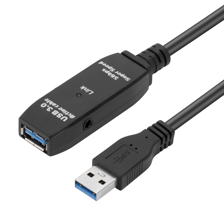 

USB 3.0 Male to Female Data Sync Super Speed Extension Cable, Length:30m