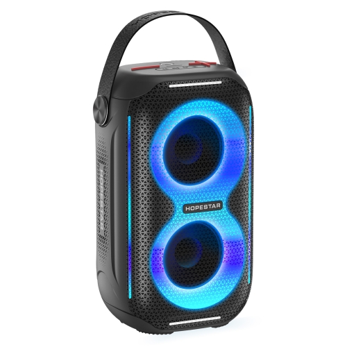 

HOPESTAR Party200 mini Portable Tone Pulse RGB Light Bluetooth Speaker(Grey)