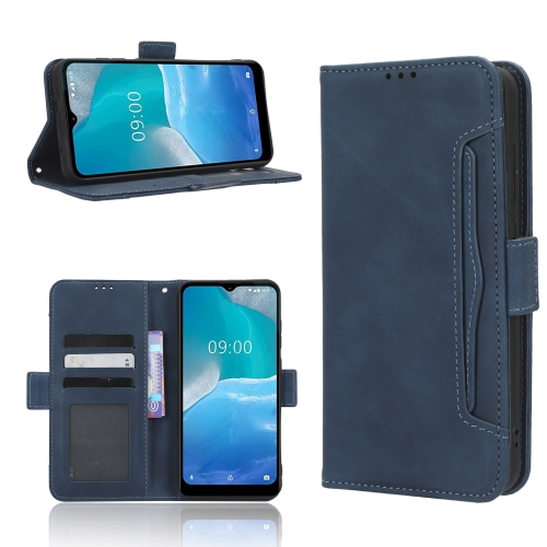

For AT&T Maestro 3 U626AA Skin Feel Calf Texture Card Slots Leather Phone Case(Blue)