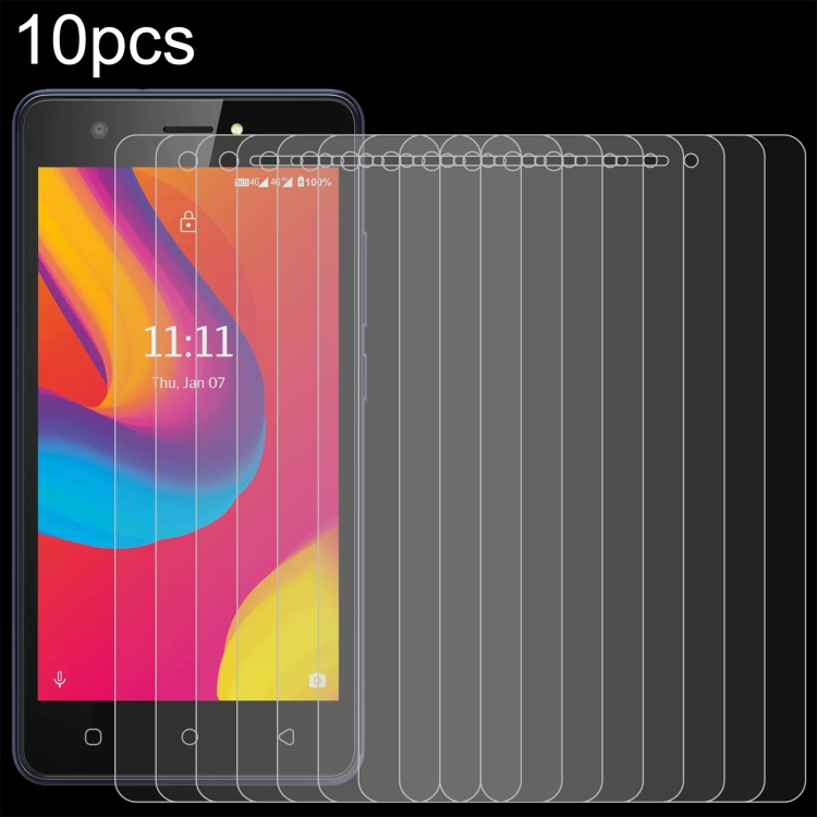

For Lava Z1 10pcs 0.26mm 9H 2.5D Tempered Glass Film