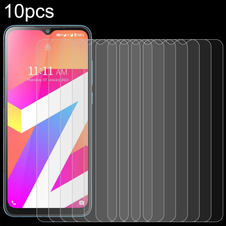 

For Lava Z3 10pcs 0.26mm 9H 2.5D Tempered Glass Film