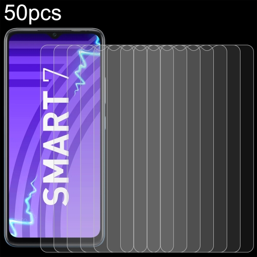 

For Infinix Smart 7 India 50pcs 0.26mm 9H 2.5D Tempered Glass Film