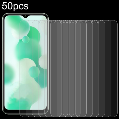 

For Lava Blaze 5G 50pcs 0.26mm 9H 2.5D Tempered Glass Film