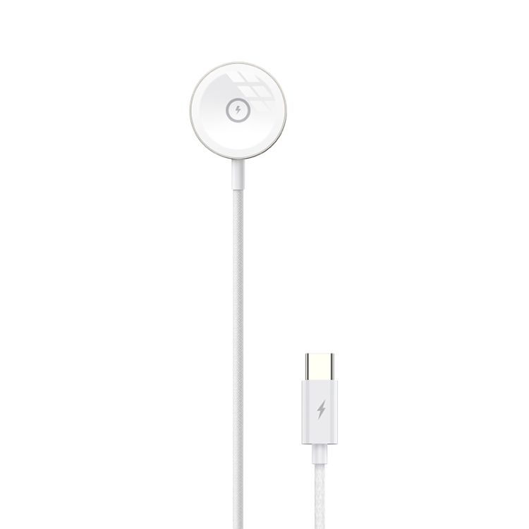 

TOTUDESIGN CACW-073 USB-C / Type-C Watch Braided Wire Magnetic Charger(White)