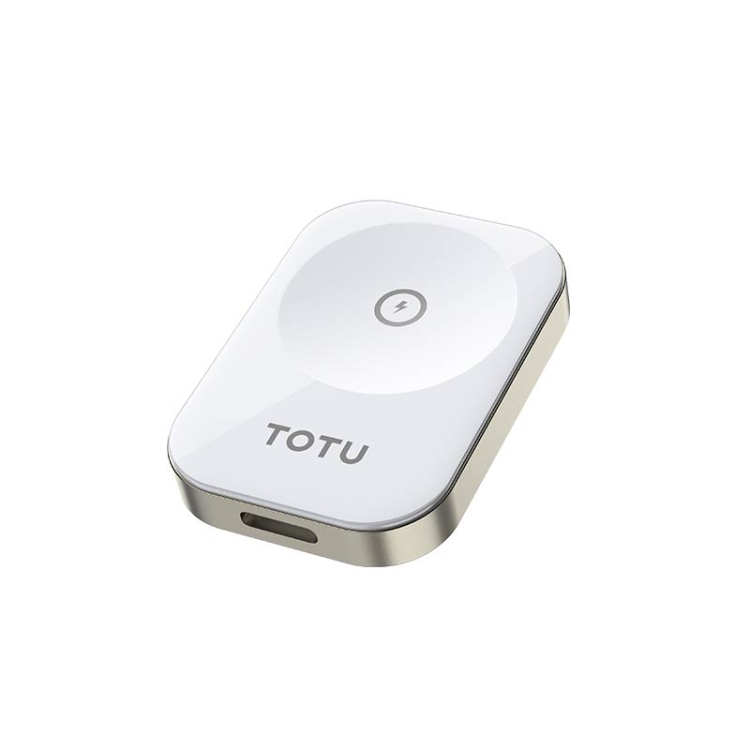 

For Apple Watch TOTUDESIGN Watch Wireless Magnetic Charger, Interface:8 Pin(White)