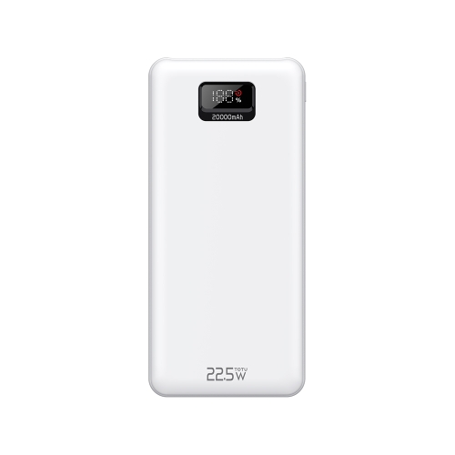 

TOTUDESIGN Two-cable Fast Charging Power Bank, Capacity:20000mAh(White)