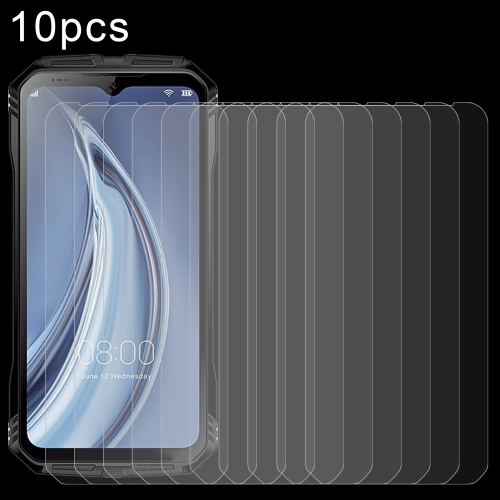 

For Doogee S100 10pcs 0.26mm 9H 2.5D Tempered Glass Film