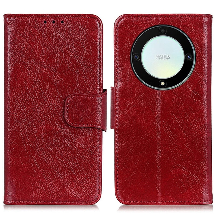

For Honor X9a / X40 5G Nappa Texture Flip Leather Phone Case(Red)