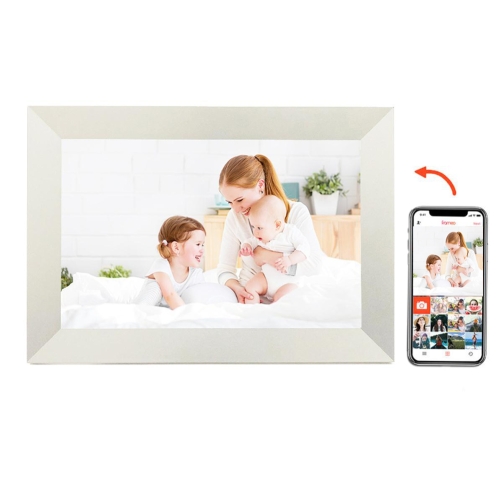 

10.1 inch IPS Display WiFi Cloud Photo Frame, RK3126C Quad Core up to 1.5GHz, 1GB+16GB, Power Plug:UK Plug(White)