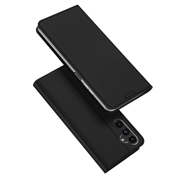 

For Samsung Galaxy A24 4G DUX DUCIS Skin Pro Series Flip Leather Phone Case(Black)