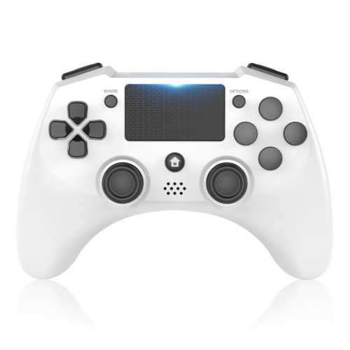 

398 Bluetooth 5.0 Wireless Game Controller for PS4 / PC / Android(White)