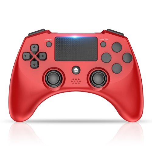 

398 Bluetooth 5.0 Wireless Game Controller for PS4 / PC / Android(Red)