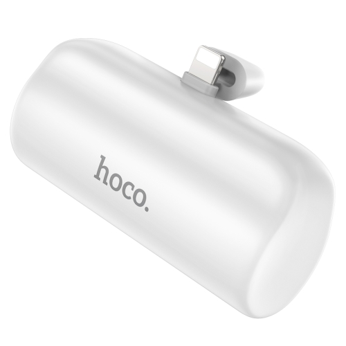 

hoco J106 5000mAh 8 Pin Interface Mini Power Bank with Stand(White)