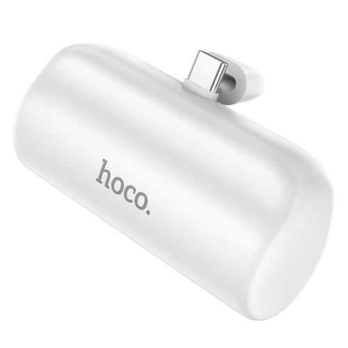 

hoco J106 5000mAh USB-C/Type-C Interface Mini Power Bank with Stand(White)